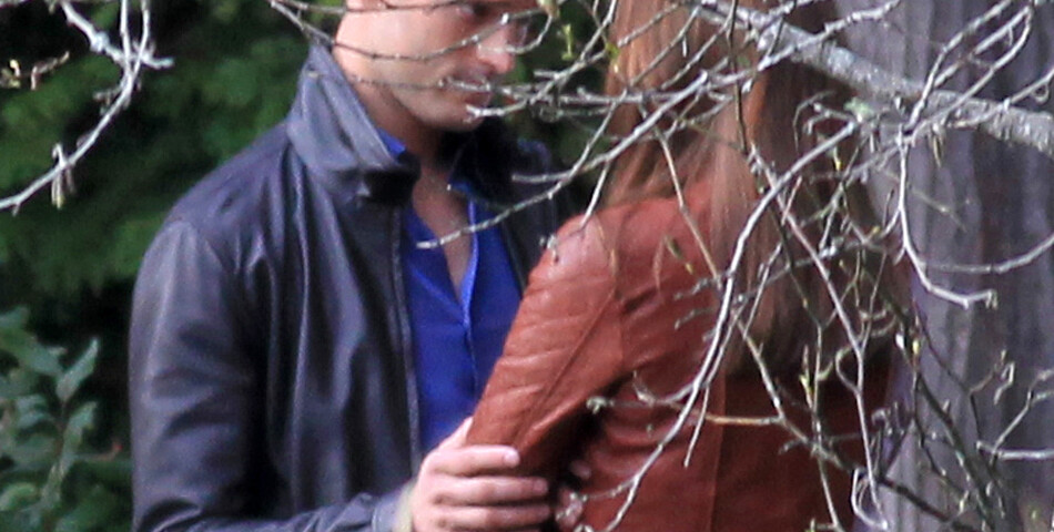  Fifty Shades of Grey : Jamie Dornan et Dakota Johnson proches sur le tournage le 24 octobre 2014 &amp;agrave; Vancouver 