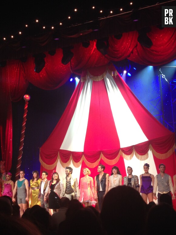 Love Circus : standing ovation du public pour la troupe le 7 novembre 2014