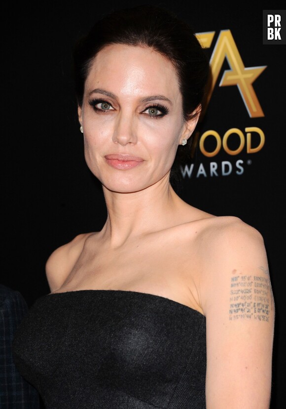 Angelina Jolie lors des Hollywood Film Awards 2014, le 14 novembre à Los Angeles