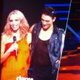 Tonya Kinzinger et Maxime Dereymez dans Danse avec les stars 5, le 15 novembre 2014 sur TF1