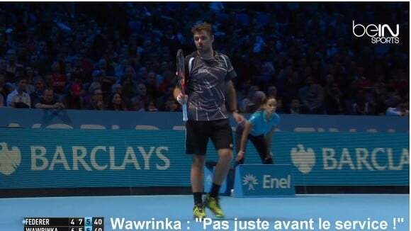 Roger Federer : la vidéo polémique de l'accrochage entre Mirka et Wawrinka