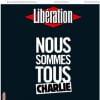 Charlie Hebdo : la Une de Libération au lendemain de l'attentat terroriste qui a coûté la mort à 12 journalistes et policiers à Paris