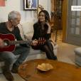 Leila Ben Khalifa en chanteuse dans Les Mystères de l'amour, épisode du 17 janvier 2015 sur TMC