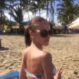 Vanessa Lawrens sexy en bikini sur Twitter, à Punta Cana, le 17 janvier 2015