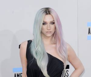 Kesha sur le tapis rouge des American Music Awards 2013
