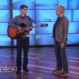 The Voice 4 : David Thibault, le talent à la voix d'Elvis Presley dans le show d'Ellen DeGeneres