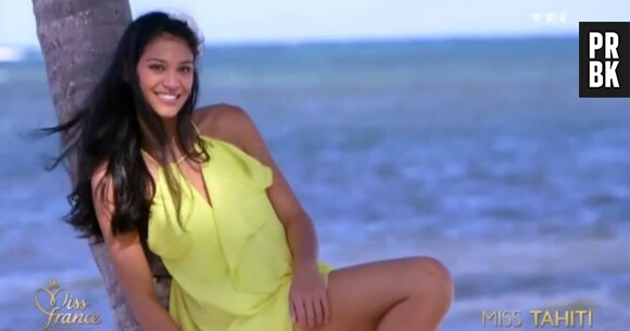 Hinarere Taputu (Miss Tahiti) a 24 ans