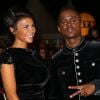 Black M et son épouse Lia aux NRJ Music Awards, le 13 décembre 2014 à Cannes