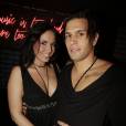  Kelly Helard et Neymar, couple sexy pour la soir&eacute;e des 25 ans de Hot Video au Titi Twister &agrave; Paris, le 27 novembre 2014 