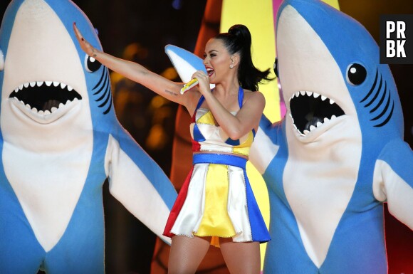 Katy Perry au Super Bowl 2015 le dimanche 1er février 2015
