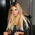 Kim Kardashian blonde en juin 2014
