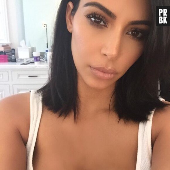 Kim Kardashian dévoile sa nouvelle coupe sur Twitter le 6 février 2015