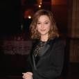 Sandrine Quétier aux Trophées du Film Français, le 12 février 2015 à Paris