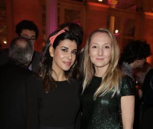 Audrey Lamy et Reem Kherici aux Trophées du Film Français, le 12 février 2015 à Paris