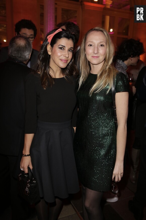 Audrey Lamy et Reem Kherici aux Trophées du Film Français, le 12 février 2015 à Paris