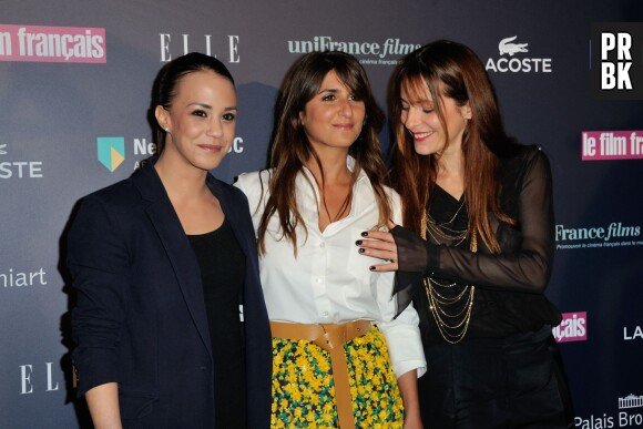 Alice Belaïdi, Géraldine Nakache et Audrey Dana aux Trophées du Film Français, le 12 février 2015 à Paris