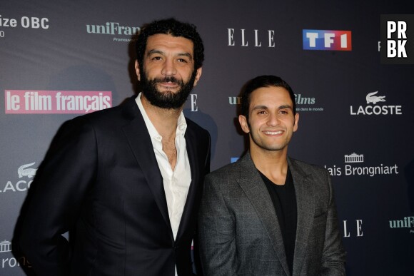 Ramzy et Malik Bentalha aux Trophées du Film Français, le 12 février 2015 à Paris