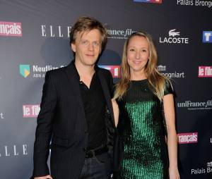 Audrey Lamy et Alex Lutz aux Trophées du Film Français, le 12 février 2015 à Paris