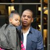 Blue Ivy : la fille de Beyoncé dans les bras de Jay Z