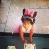 Luna, la fille de Booba, a fêté son premier anniversaire, le 14 février sur Instagram