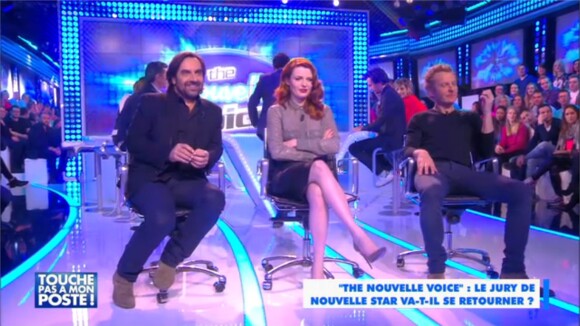 Nouvelle Star : Elodie Frégé, Sinclair et André Manoukian parodient The Voice dans TPMP