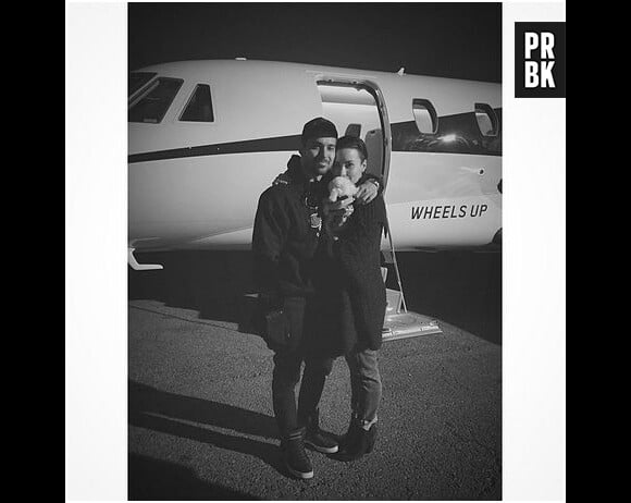 Demi Lovato, Wilmer Valderrama et son chien : photo de famille sur Instagram en décembre 2014
