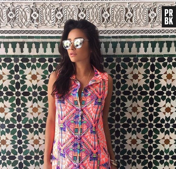 Shay Mitchell profite de ses vacances au Maroc