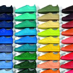 Adidas Superstar x Pharrell Williams : ils nous en font voir de toutes les couleurs !