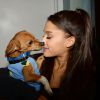 Ariana Grande : grande histoire d'amour avec un chien