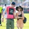 Sarah Hyland et Dominic Sherwood à Coachella le 10 avril 2015