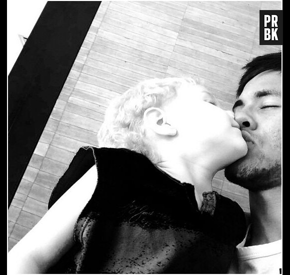 Neymar et son fils Davi Lucca : bisou complice en août 2014 sur Instagram