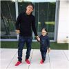 Neymar et son fils Davi Lucca : photo en mode sosies en avril 2015