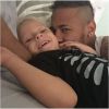 Neymar et son fils Davi Lucca complices sur Instagram en mars 2015