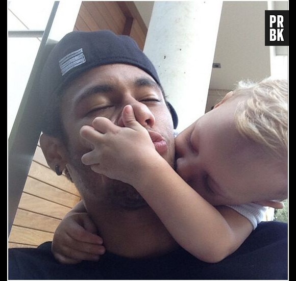 Neymar et son fils Davi Lucca : photo complice sur Instagram en septembre 2013