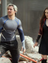  Avengers 2 : Aaron Taylor Johnson et Elizabeth Olsen &nbsp;sur une photo du film 