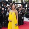 Noémie Lenoir enceinte : la future maman sur le tapis rouge, le 13 mai 2015 au Festival de Cannes