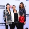 Kendall Jenner et Jourdan Dunn en Balmain x H&M par Olivier Rousteing sur le tapis rouge des Billboard Music Awards 2015, le 17 mai à Las Vegas