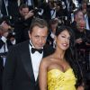 Ayem Nour et Vincent Miclet en couple sur le tapis rouge du Festival de Cannes, le 18 mai 2015
