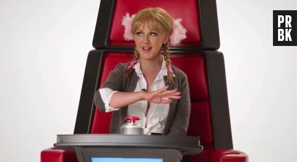 Christina Aguilera en Britney Spears dans une vidéo promo de la saison 8 de The Voice US