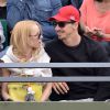 Zlatan Ibrahimovic et sa femme dans les tribunes de Roland Garros, le 28 mai 2015