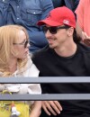  Zlatan Ibrahimovic et sa femme dans les tribunes de Roland Garros, le 28 mai 2015 
