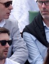  Laurent Blanc dans les tribunes de Roland Garros, le 28 mai 2015 