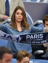  Laury Thilleman supportrice du PSG lors de la finale de Coupe de France au Stade de France, le 30 mai 2015 