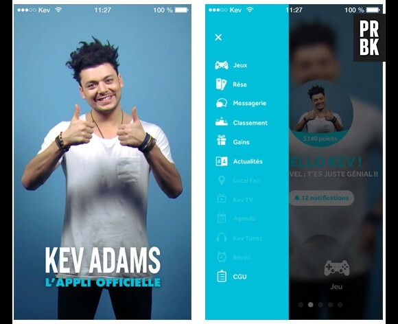 Kev Adams lance son application mobile pour smartphones et tablettes