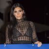 Kim Kardashian sexy et transparente sur le yacht du Daily Mail à Cannes ce mercredi 24 juin 2015