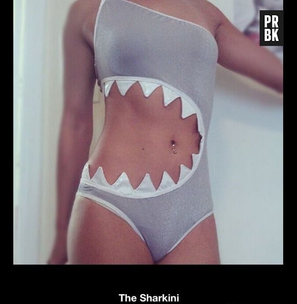 Un maillot de bain original : le sharkini