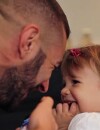  Karim Benzema complice avec sa fille M&eacute;lia sur Instagram, le 11 ao&ucirc;t 2015&nbsp; 