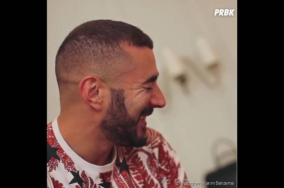 Karim Benzema souriant devant sa fille Mélia sur Instagram ...