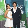 Ian Somerhalder et Nikki Reed sur le tapis rouge des CMT Music Awards, le 10 juin 2015 à Nashville
