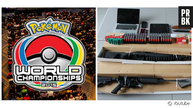 Un reportage sur l&#039;arrestation de deux hommes lourdement armés en route pour les Pokémon World Championship
